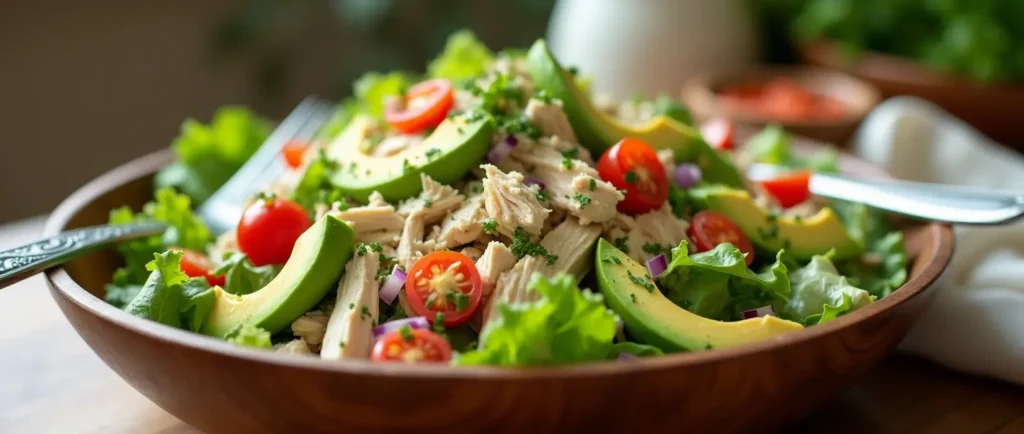 Creamy Avocado Chicken Salad